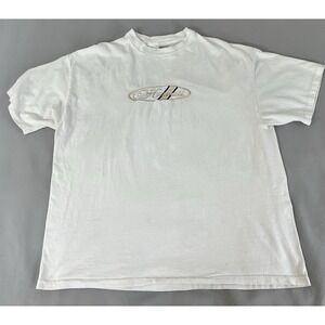Vintage Hanes Beefe T Shirt Hawaii Logo Embroidered‎ Y2K One Stitch Sz XXL Mens